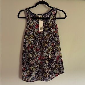 Floral Sleeveless Top